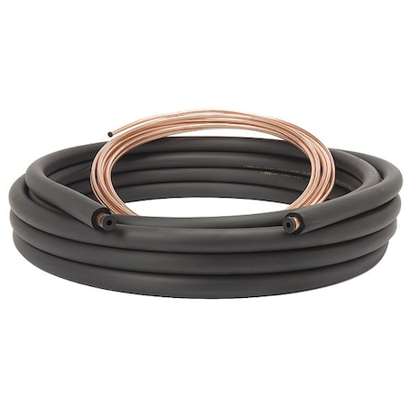 Streamline Refrigerant Line Set, Copper Roll, L 50 Ft 61220500