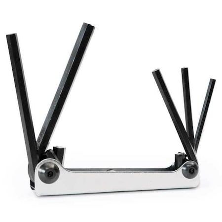 Eklind 5 Piece SAE Fold-Up Hex Key Set, 20511 20511
