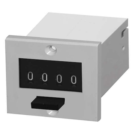 Dayton Counter, 4 Digit, Panel Mount, 115VAC 6X594