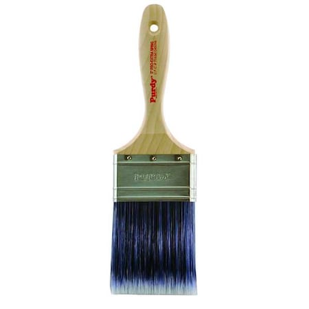 Purdy 3" Flat Sash Firm, Nylon/Polyester Bristle, Paint Brush, Hardwood Handle 144380730
