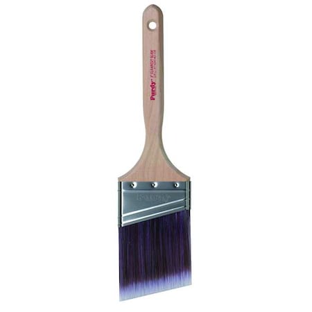 Purdy 3" Angle Sash Firm, Nylon/Polyester Bristle, Paint Brush, Hardwood Handle 144152130