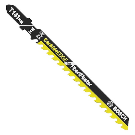 Bosch Jigsaw Blade, T-Shank, Carbide Tipped T141HM1