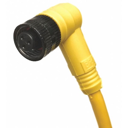 Brad Harrison Cordset, 3 Pin, Receptacle, Female 703001D02F060