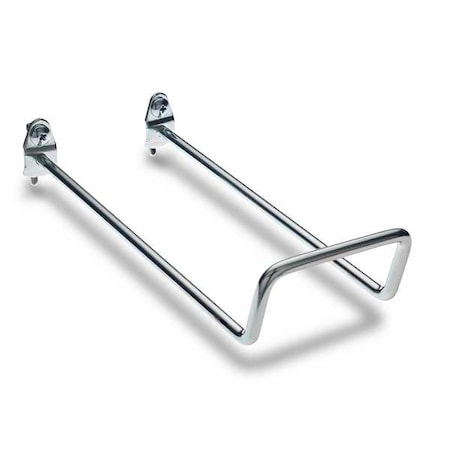 Triton Products 8 In. 80 Degree Bend Steel Double Closed End Loop Pegboard Hook for 1/8 In. and 1/4 In. Pegboard, PK5 76828