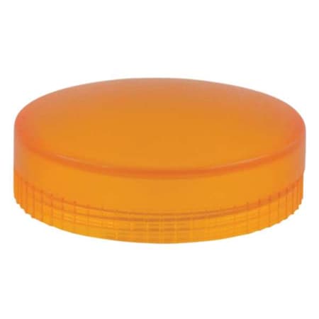 Schneider Electric Pilot Light Lens, 22mm, Yellow ZBV015