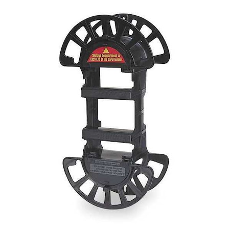 Lumapro Cord Storage Reel, Hand Operated, Black Reel Color, No Cord Length, 0 Outlets 6YF65