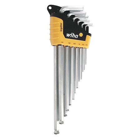 WIHA 13 Piece SAE L-Shape Hex Key Set, 66991 66991