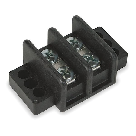 Zoro Select Terminal Strip, 30A, 2 Pole, 600VAC 6YH63 | Zoro