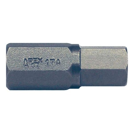 Apex Tool Group Torsion Bit, SAE, 7/16", Hex, 1/2", 7/8" SZ-17-A