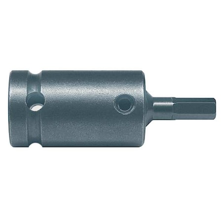 Apex Tool Group 1/2 in Drive Hex Socket Bit Metric 6mm Tip, 2 1/2 in L SZ-5-7-6MM