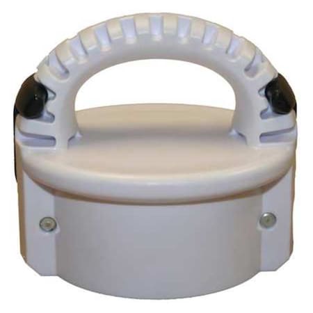 Zoro Select 4" Female Coupler Dust Cap with Handle SBF-4FG