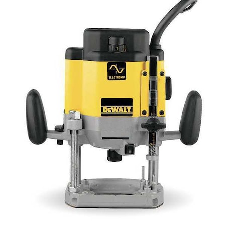 Dewalt 3 HP (maximum motor HP) EVS Plunge Router DW625