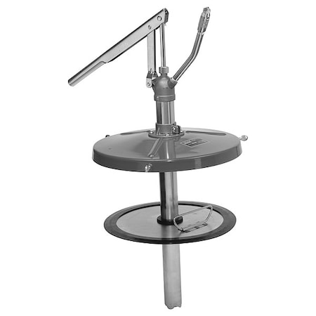 Lincoln Industrial Hand Pump, Lever, Aluminum, 1 oz/stroke 1296