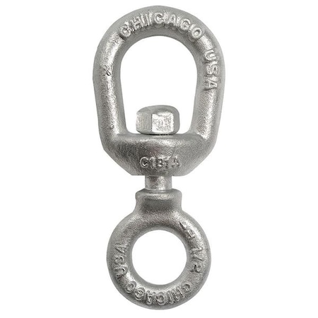 Chicago Hardware Swivel, Chain, Galvanized, 1/2 In 21720 0