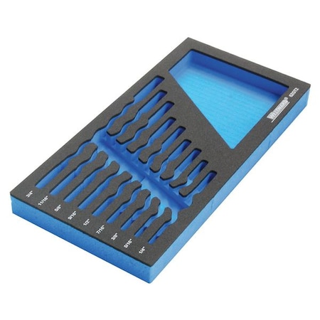 Westward Foam Insert, EVA, Black/Blue, For 1LCF7 6ZGT2