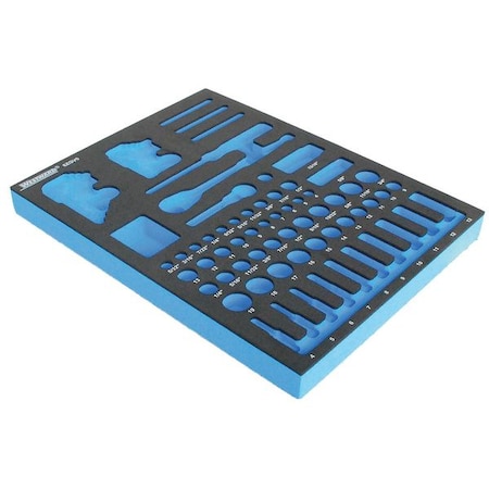 Westward Foam Insert Eva Black Blue For 3fe99 6zgv0 Zoro Com