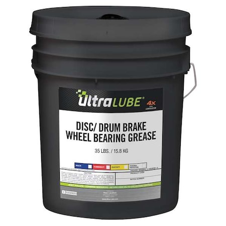 Ultralube 35 lb. Disc/Drum Wheel Bearing Grease Blue 10334