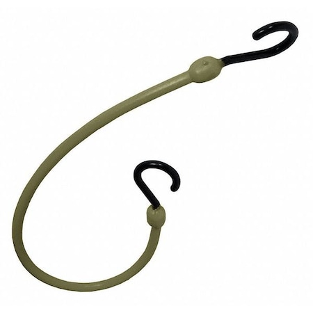 The Perfect Bungee Bungee Cord, Hook, 24 In.L, Camo Green PC24CG