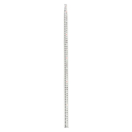 Johnson Level & Tool Telescoping Leveling Rod, Rect, 25 ft. 40-6325