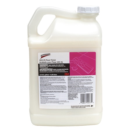 3M Floor Finish, 1 gal., 15 to 30 min., PK4 59276