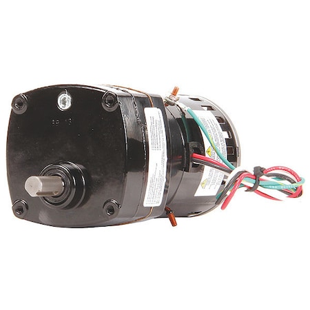 Dayton AC Gearmotor, 100 in-lb Max. Torque, 4.5 RPM Nameplate RPM, 115V AC Voltage, 1 Phase 6Z075