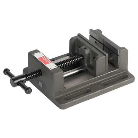 Dayton 4" Machine Vise with Fixed Base 6Z846