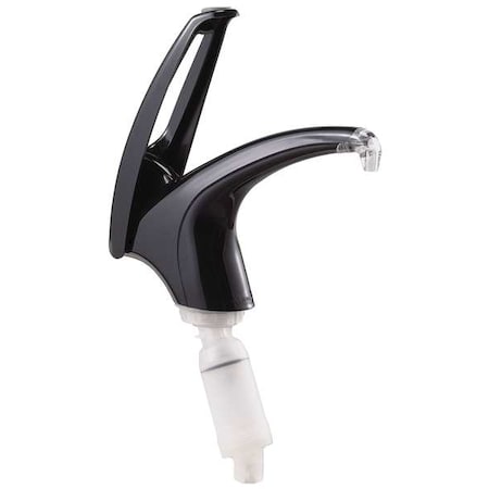 San Jamar Condiment Pump, Black P4000BK