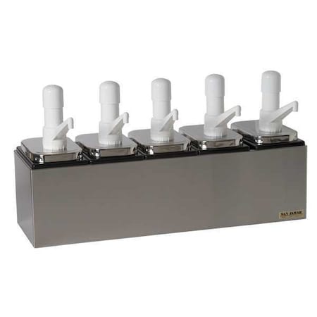 San Jamar Condiment Center, 8 3/4x8 1/2 P9715