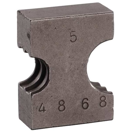 Zoro Select Die Module, Code 5-48:68, 1/4-3/8In Cap 6CEC9