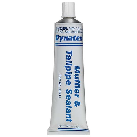 Dynatex Sealant, 4.5 oz, Tube, Reds, Hybrid Base, Dynatex 49411