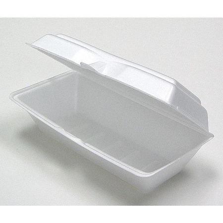 Pactiv Carry-Out Container, 9-3/4" W, White, PK560 0TH10099Y000