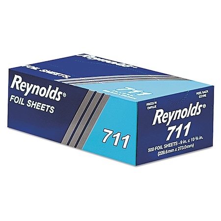 Reynolds Foil Sheet, Aluminum, Standard, 9", PK3000 711