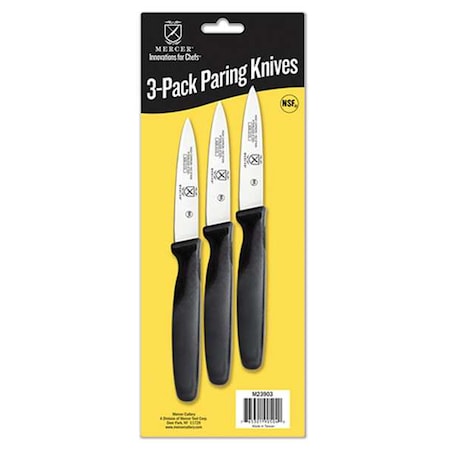 Mercer Cutlery Three-Pack Paring Knife Set M23903