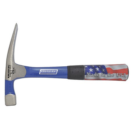 Vaughan Bricklayers Hammer, 24 Oz, Steel ABL24