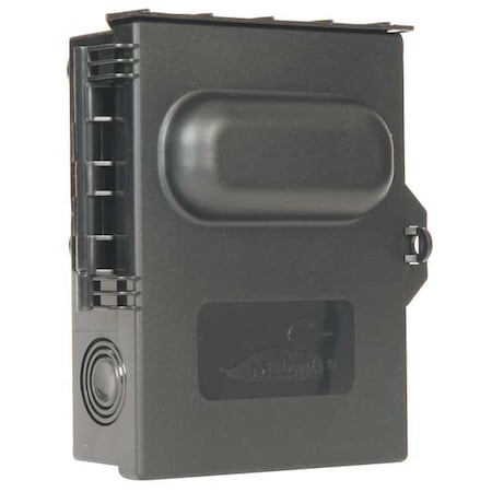 Midwest Disconnect Switch, Nonfusible, DPST, Single Phase, NEMA 3R, Indoor/Outdoor, Plastic P065P1