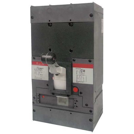 Ge Molded Case Circuit Breaker, SK Series, 1,200 A, 3 Pole, 600V AC, 65kA at 120/240V AC SKHA36AT1200