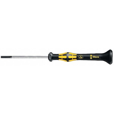 WERA ESD-Safe Precision Slotted Screwdriver 3/32 in Round 05030104001