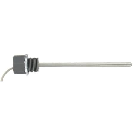 Dwyer Instruments Immersion temperature sensor, 6" insertion length, Balco 1000 sensor I2-14062