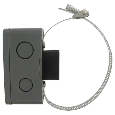 Dwyer Instruments Surface mount temperature sensor, PT1000 RTD, plastic junction box. S2-22