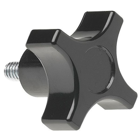 Davies Four Prong Knob, Clamp Knob, 5/16-18 Size, 2.25"L, HR Phenolic 2820-T