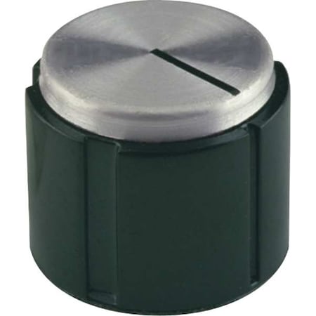 Davies Control Knob, 1/4" Thread Size, Molded Hole Type, 0.69" c'bore 1204AZ