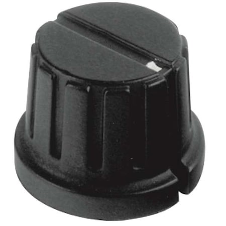 Davies Control Knob, 1/4" Thread Size, Bushing, Brass Type, 0.47" c'bore 1145