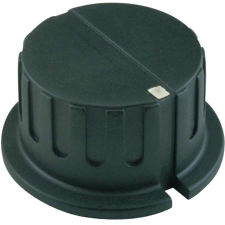 Davies Control Knob, 1/4" Thread Size, Bushing, Brass Type 1155