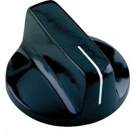 Davies Pointed Control Knob,  1/4" Thread Size,  0.57"L,  GP Phenolic 1500AU