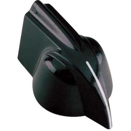 Davies Pointed Control Knob, 1/4" Thread Size, 0.63"L, GP Phenolic 2300BM