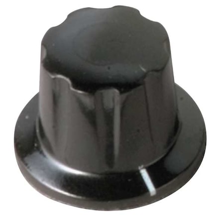 Davies Skirted Control Knob, Control Knob, 1/4" Size, 1/2"L, GP Phenolic 1910CS