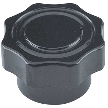 Davies Fluted Knob, 3/8-16 Thread Size, 1.59"L, Tap, GP Phenolic 4103HJ