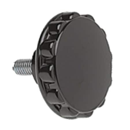 Davies Round Grip Clamp Knob, 1/2-13 Thread Size, 1.00"L 3018-P