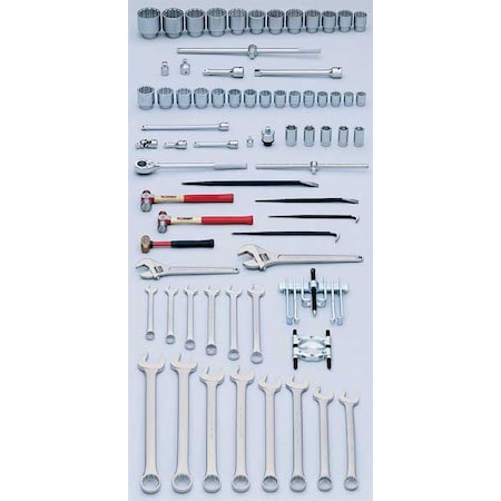 Proto 71 Piece Master Heavy Equipment Set J98300