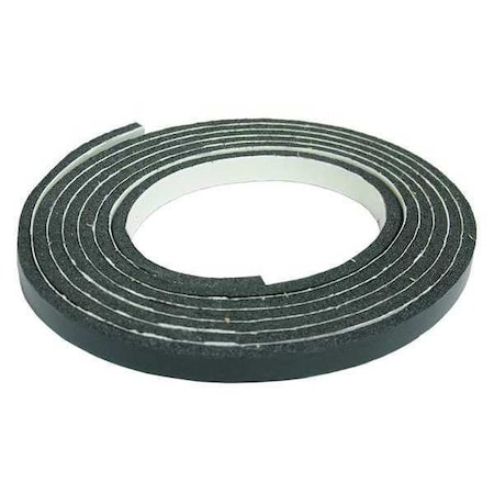 AIR HANDLER 50 ft. Air Filter Gasketing, Black 6C524